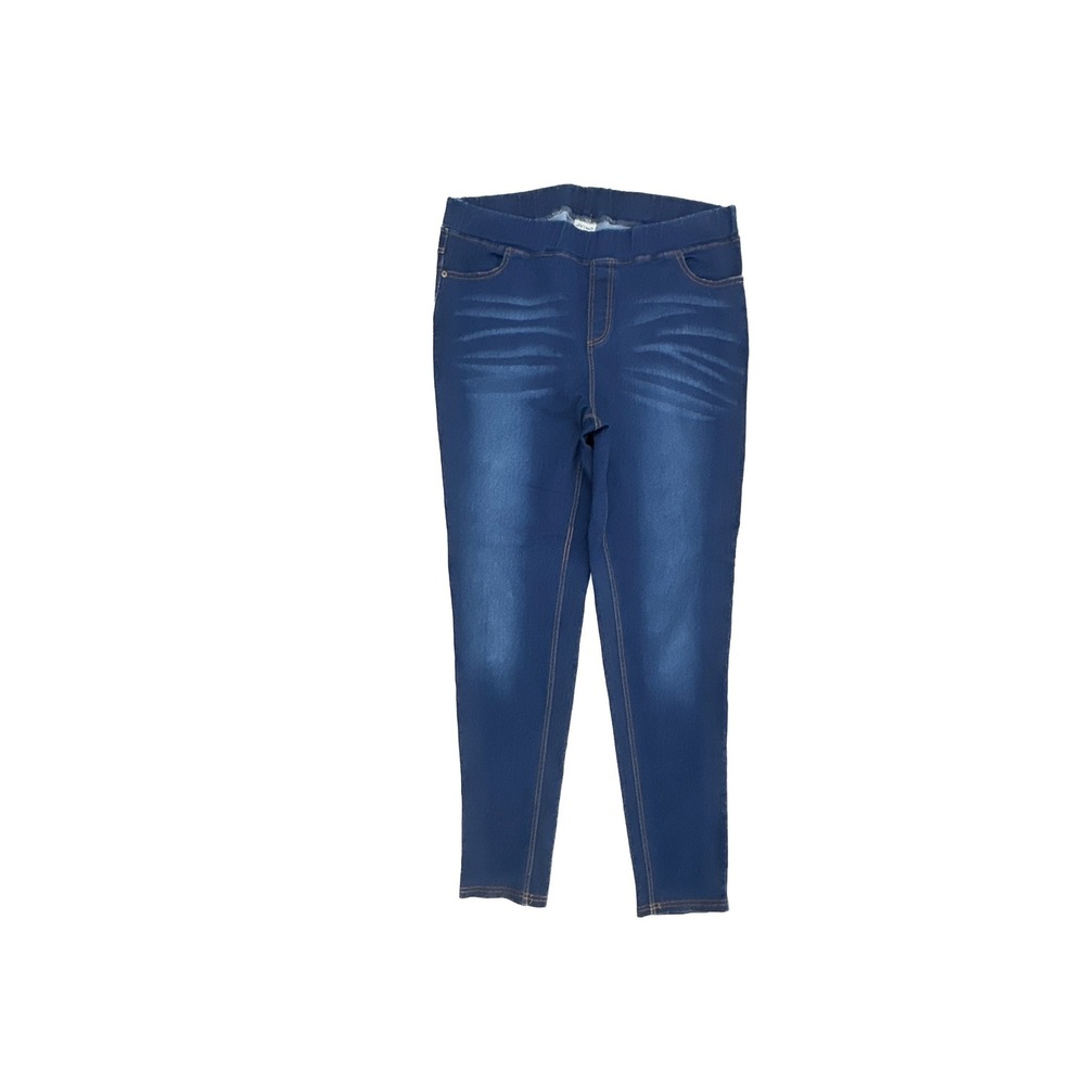Jvini Jeggings Womens 2XL Dark Blue Pull On High Rise Stretch Denim Skinny Pants